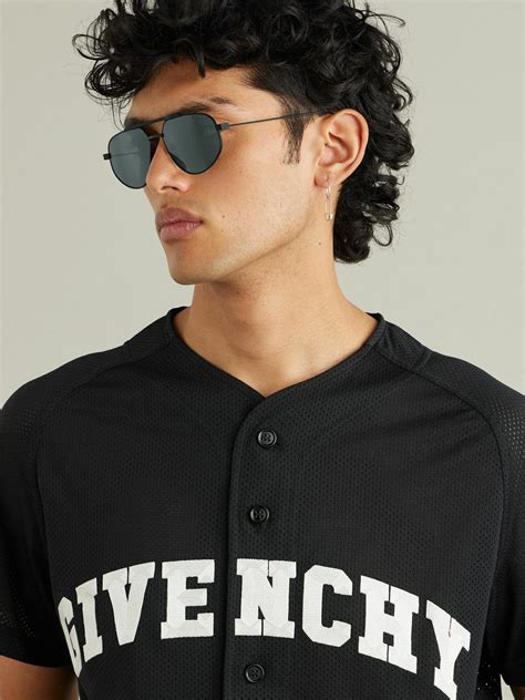 givenchy 66mm aviator sunglasses|GV Speed sunglasses in metal .